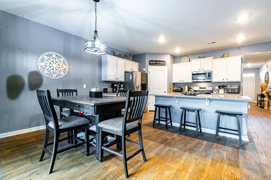 Furnished interior view inside a new home in Reserve at Mallard Crossing, Summerville (Image 43).