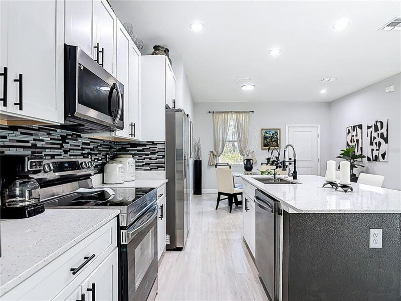 Furnished interior view inside a new home in , Deland (Image 28).