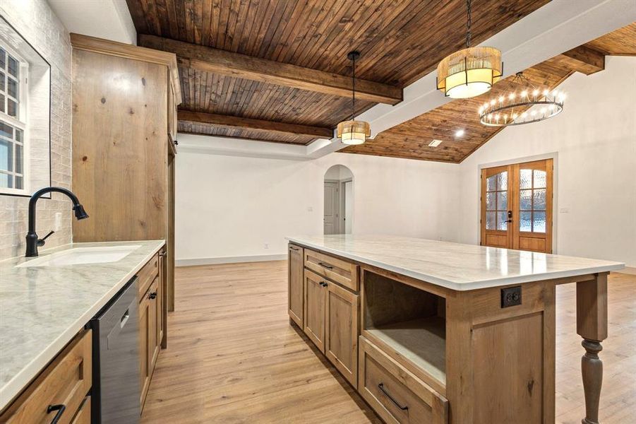 Furnished interior view inside a new home in , Bonham (Image 17).