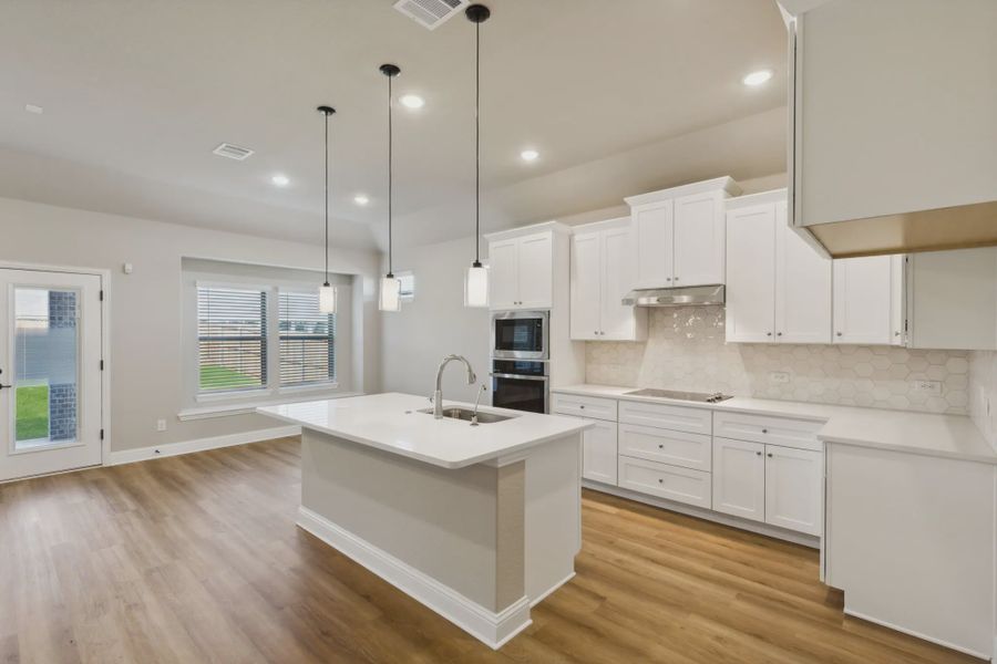 Furnished interior view inside a new home in Summer Crest, Fort Worth (Image 6).