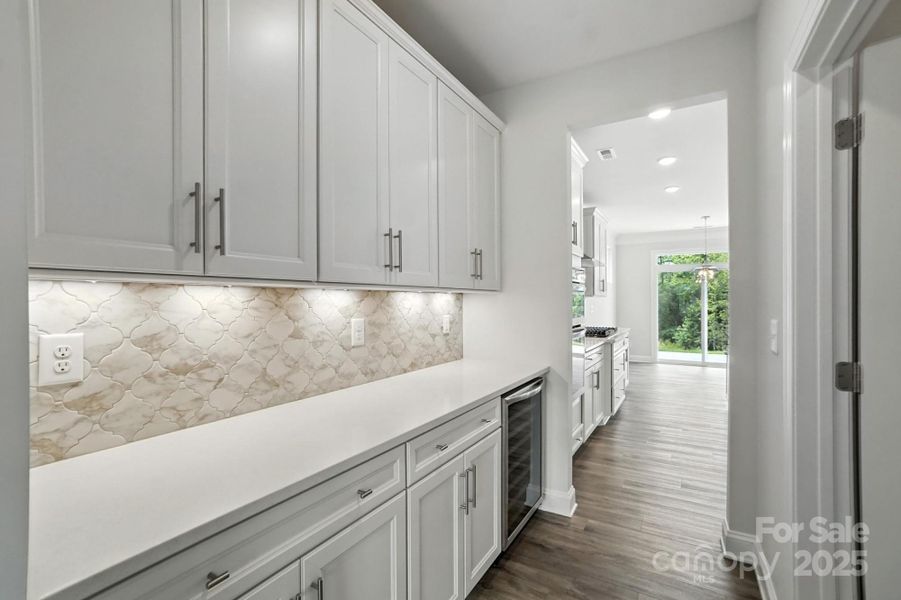 Furnished interior view inside a new home in Hampton Woods, Charlotte (Image 16).