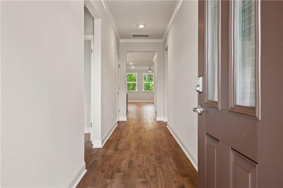 Spacious, unfurnished interior of a new home in Oak Ridge Meadows - Active Adult, Locust Grove (Image 12).