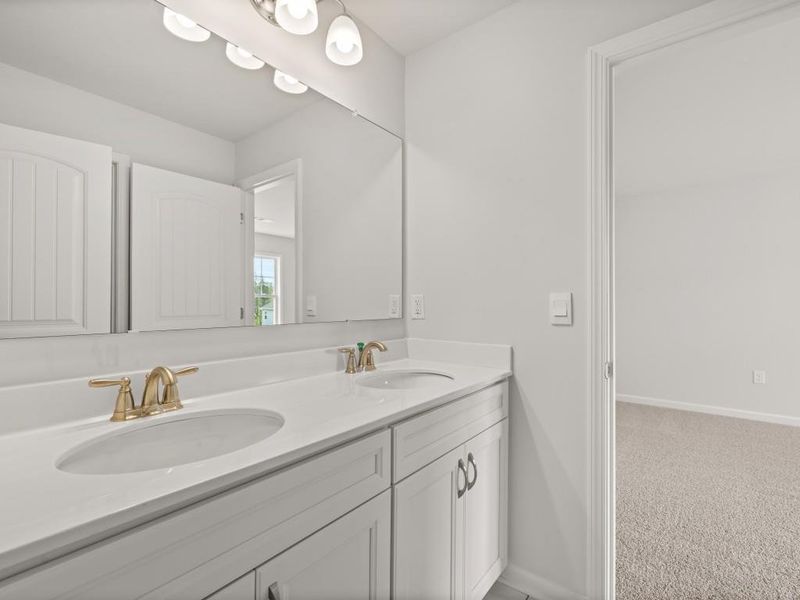 Furnished interior view inside a new home in Haven Abbey, Cumming (Image 5).