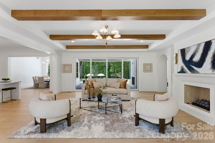 Furnished interior view inside a new home in , Davidson (Image 6).