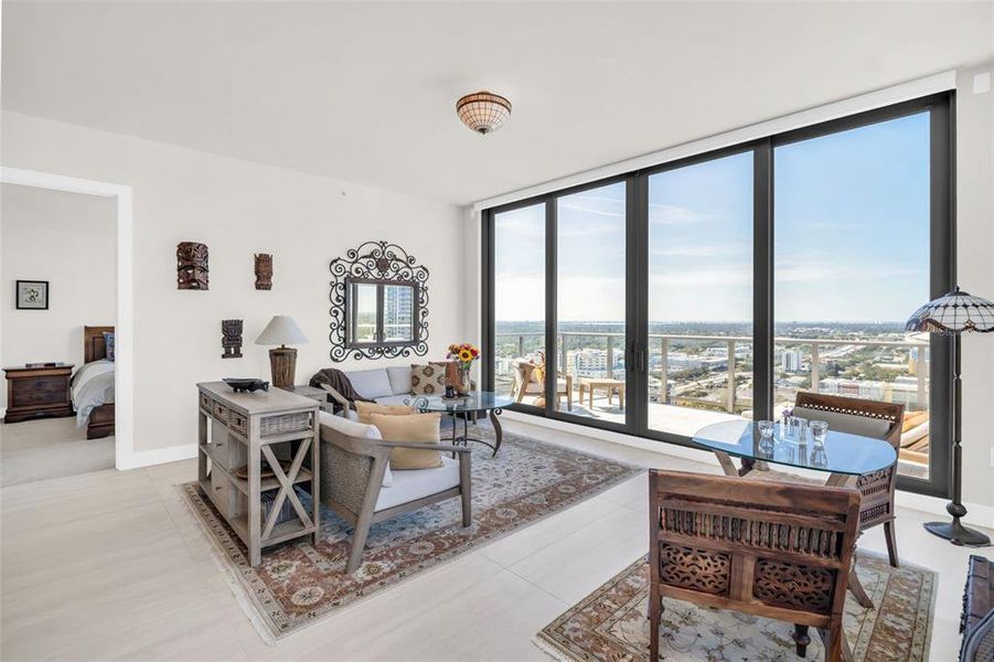 Furnished interior view inside a new home in , St. Petersburg (Image 7).