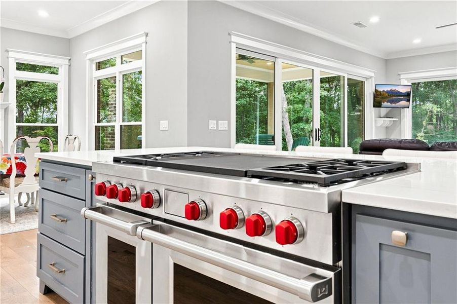 Furnished interior view inside a new home in , Dawsonville (Image 9).