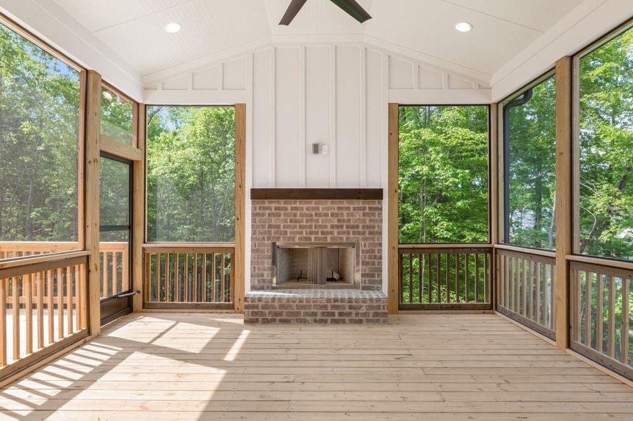 Exterior details and patio area of a home in Arden on Lanier, Cumming (Image 4). Exterior details and patio area of a home in Arden on Lanier, Cumming (Image 4).
