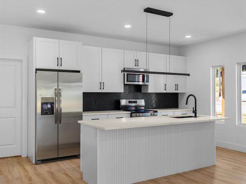 Furnished interior view inside a new home in , Granbury (Image 9). Furnished interior view inside a new home in , Granbury (Image 9).