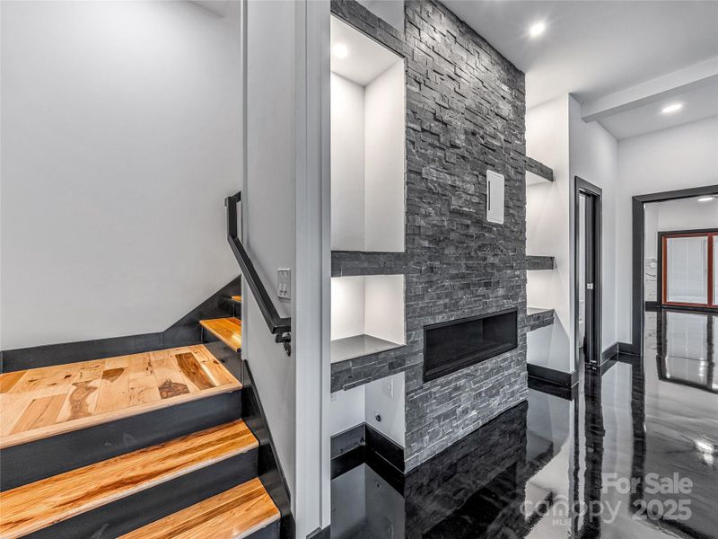 Furnished interior view inside a new home in , Mills River (Image 6).