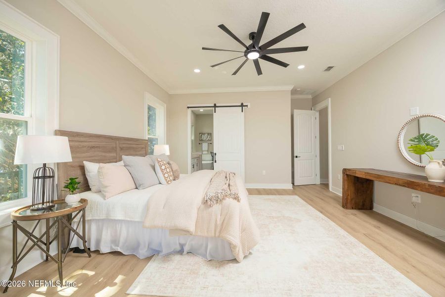 Furnished interior view inside a new home in , St. Augustine (Image 67).