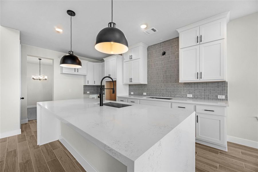Furnished interior view inside a new home in Austin Point, Richmond (Image 5).