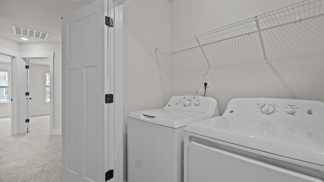 Furnished interior view inside a new home in Ransdell Pointe, Spartanburg (Image 25).