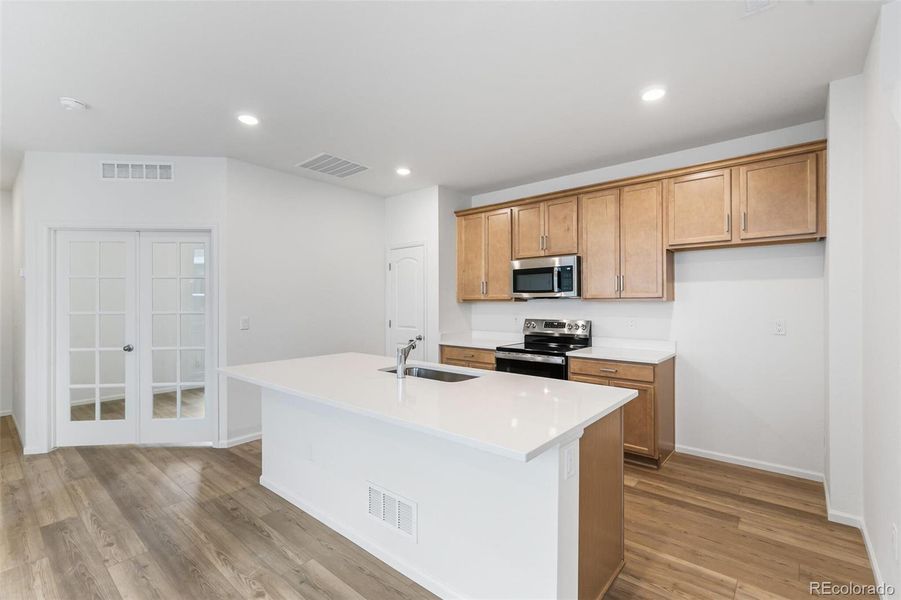 Furnished interior view inside a new home in , Watkins (Image 5).