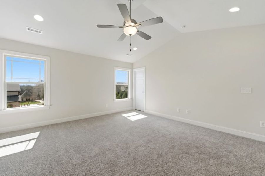 Spacious, unfurnished interior of a new home in Blacksmith, Stokesdale (Image 90).