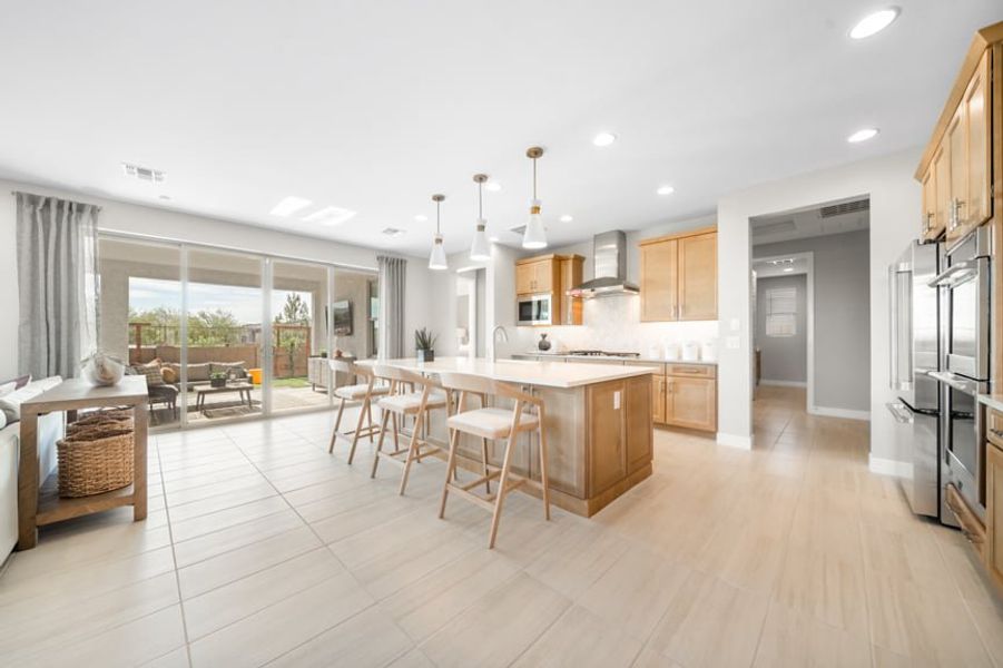 Representative furnished interior of a home built from the Sunrise by Taylor Morrison in Ovation at Meridian 55+, Queen Creek (Image 8).