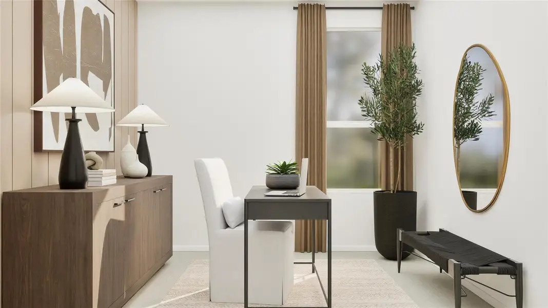 Furnished interior view inside a new home in River Bridge Ranch: Coastline Collection, San Marcos (Image 29). Furnished interior view inside a new home in River Bridge Ranch: Coastline Collection, San Marcos (Image 29).