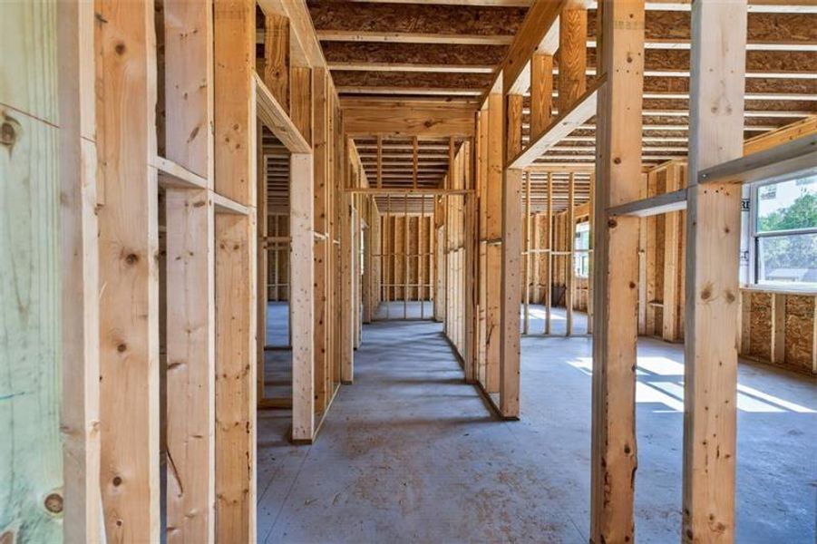 In-progress construction of a new home in , Monticello, GA (Image 29).