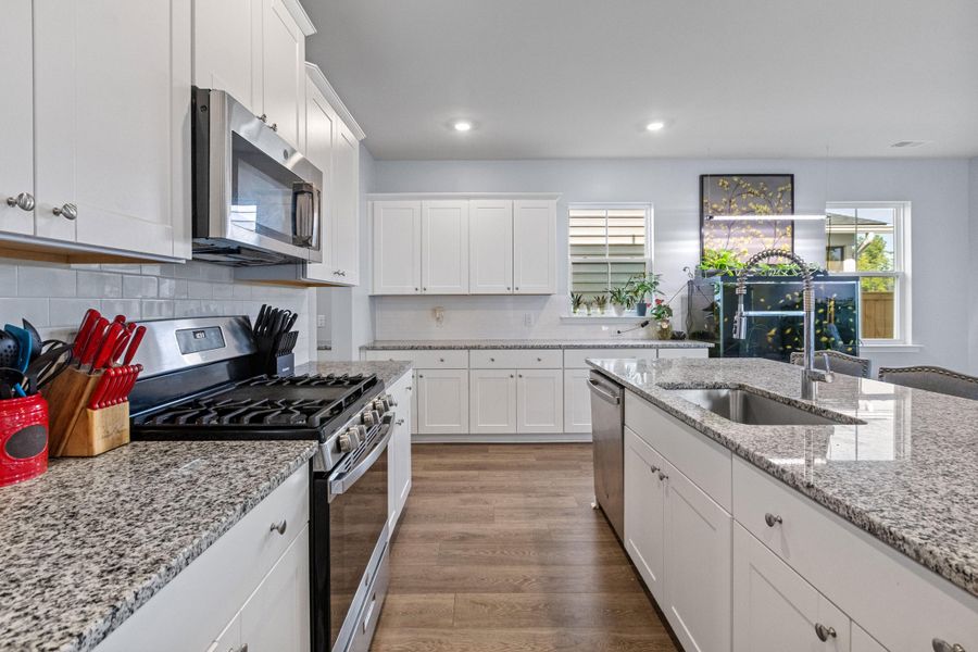 Furnished interior view inside a new home in Sweetgrass at Summers Corner, Summerville (Image 18).