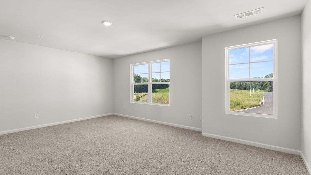 Representative unfurnished interior of a home built from the Belhaven by D.R. Horton in Creekview, Atlanta (Image 23).