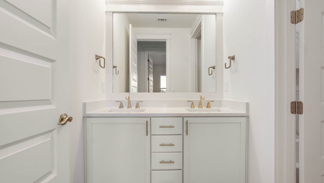 Representative unfurnished interior of a home built from the Ava by D.R. Horton in Parkside, Santa Rosa Beach (Image 36).