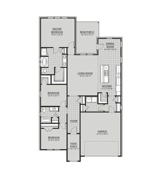 Neiman B II | DSLD Homes | Floorplan Neiman B II | DSLD Homes | Floorplan