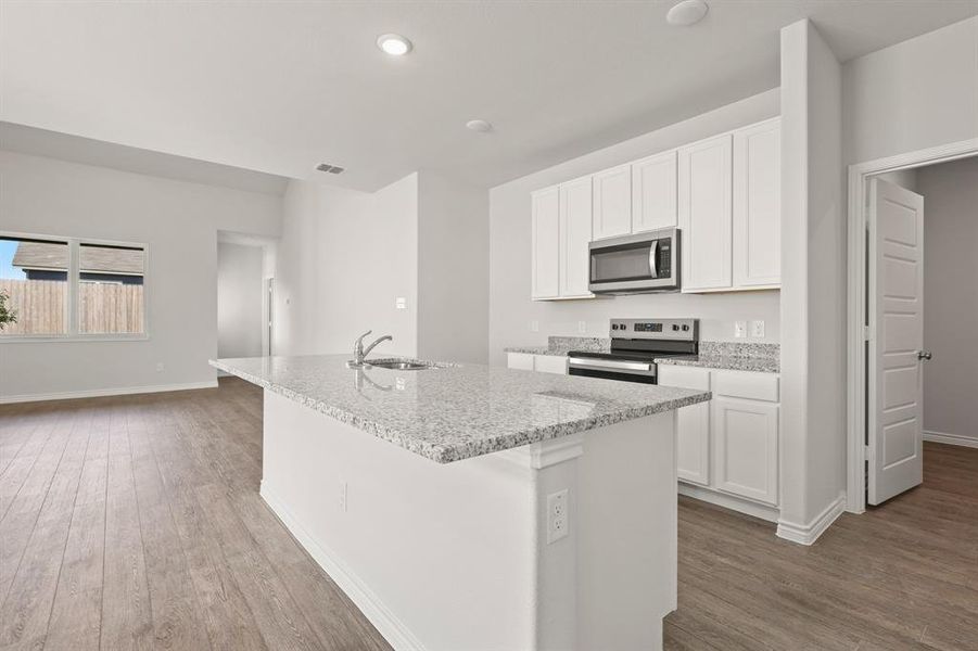 Furnished interior view inside a new home in Sycamore Landing, Fort Worth (Image 4).
