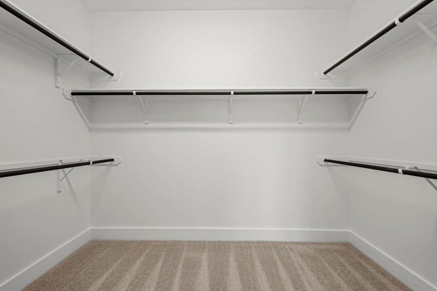 Walk-in closet in Primary Bedroom