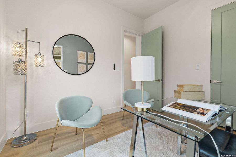 Furnished interior view inside a new home in , San Antonio (Image 6).