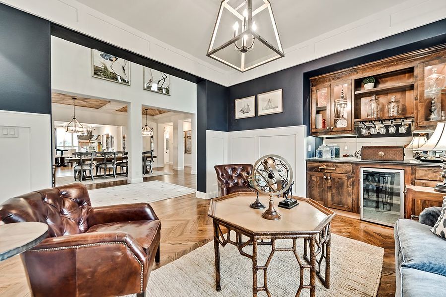 Representative furnished interior of a home built from the Miramonte by Grand Homes in Park Place, Prosper (Image 17). Representative furnished interior of a home built from the Miramonte by Grand Homes in Park Place, Prosper (Image 17).