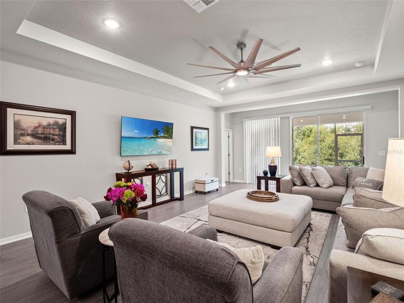 Furnished interior view inside a new home in , Mount Dora (Image 39). Furnished interior view inside a new home in , Mount Dora (Image 39).