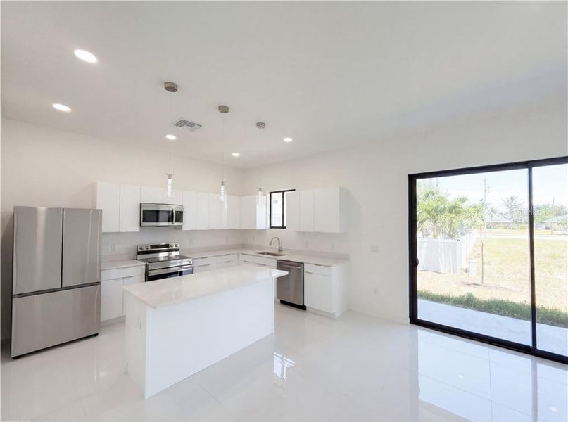 Furnished interior view inside a new home in , Cape Coral (Image 9).