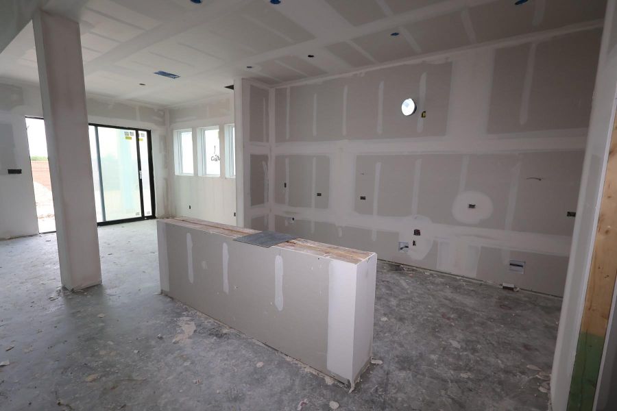In-progress construction of a new home in Bridgeland Central: Emerald Heights - Enclave Collection, Cypress, TX (Image 20).