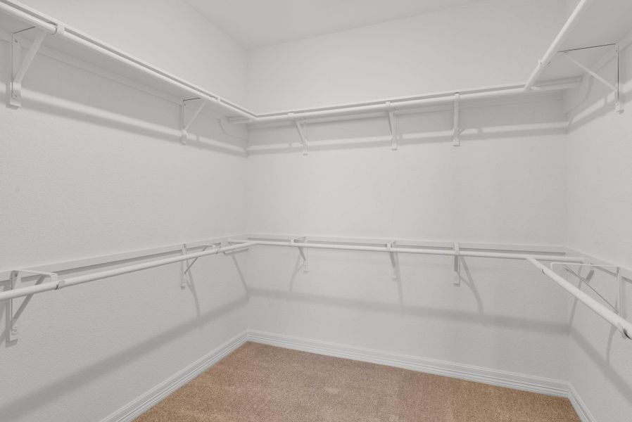 Primary Suite Walk-In Closet