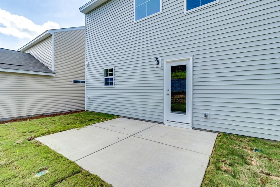 Exterior details and patio area of a home in Bluefield, Lexington (Image 3).