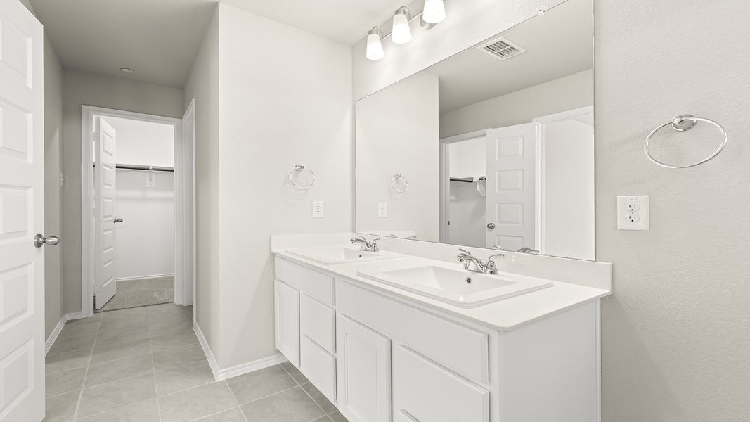 Furnished interior view inside a new home in Heartland Townhomes, Heartland (Image 8).