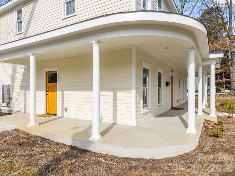 Exterior details and patio area of a home in , Salisbury (Image 25).