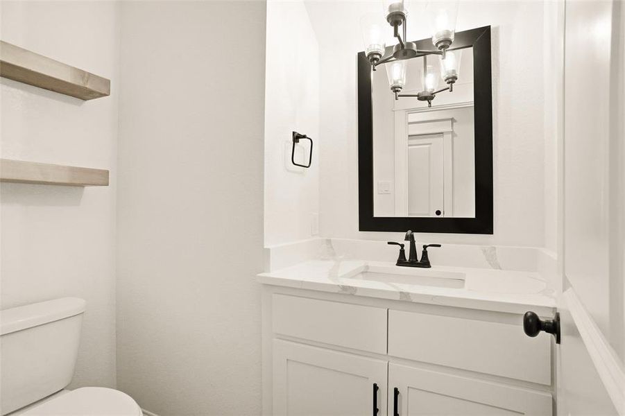 Furnished interior view inside a new home in , Weatherford (Image 10).