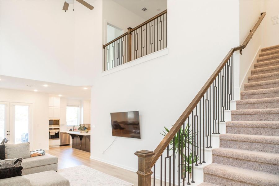 Furnished interior view inside a new home in , Fulshear (Image 4).