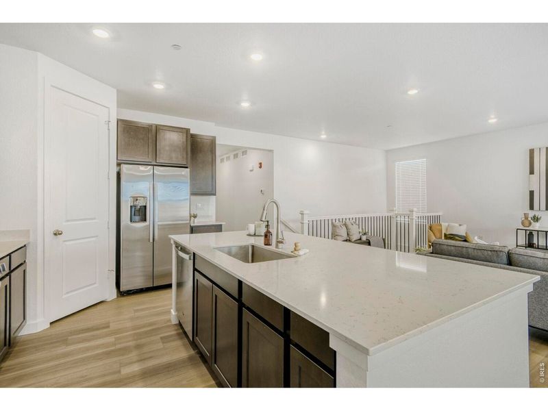 Furnished interior view inside a new home in Sunset Village, Erie (Image 11).
