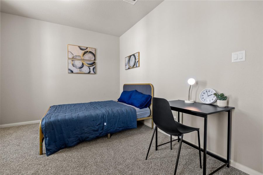 Furnished interior view inside a new home in , Houston (Image 39).