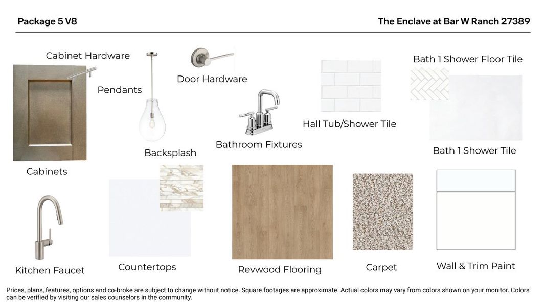Materials commonly used for homes built from the The Campbell by D.R. Horton in The Enclave at Bar W Ranch, Leander (Image 8). Materials commonly used for homes built from the The Campbell by D.R. Horton in The Enclave at Bar W Ranch, Leander (Image 8).