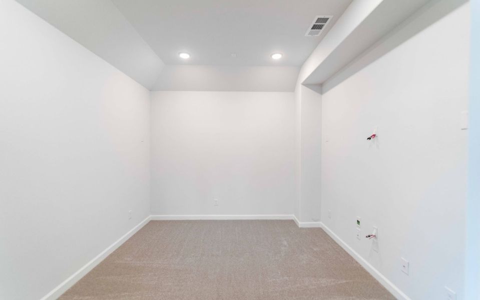 Spacious, unfurnished interior of a new home in Heath Golf & Yacht Club, Heath (Image 21). Spacious, unfurnished interior of a new home in Heath Golf & Yacht Club, Heath (Image 21).