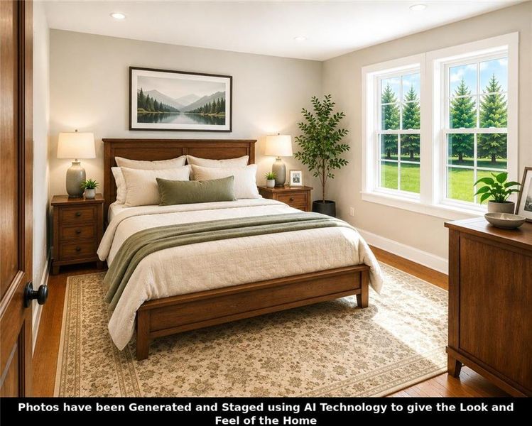 Furnished interior view inside a new home in Ferguson Corners, Emerson (Image 9).