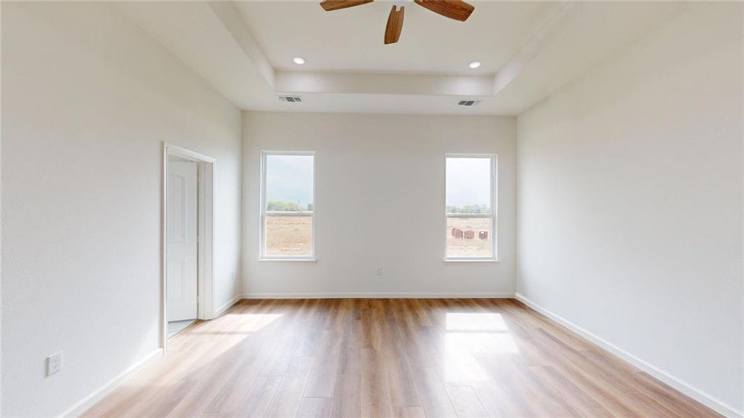 Spacious, unfurnished interior of a new home in , Point (Image 21).
