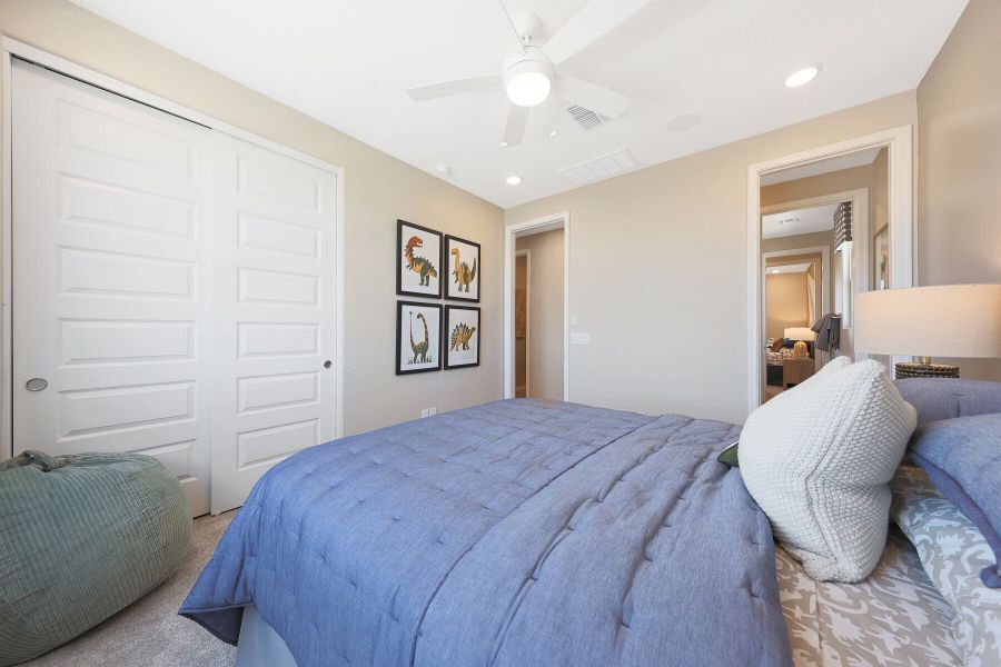 Representative furnished interior of a home built from the Pacific by Mattamy Homes in White Tank Vistas, Waddell (Image 36).