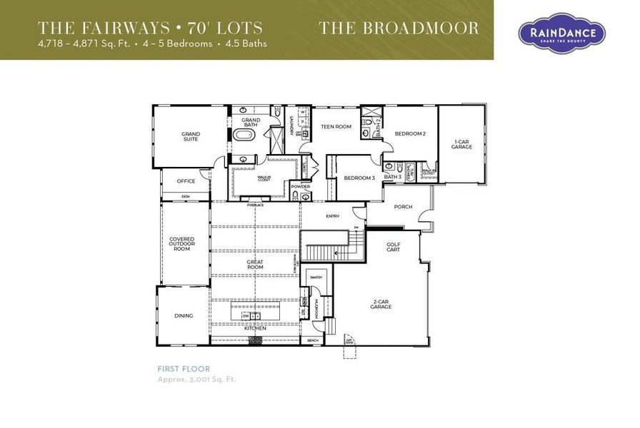 The Broadmoor Floor Plan