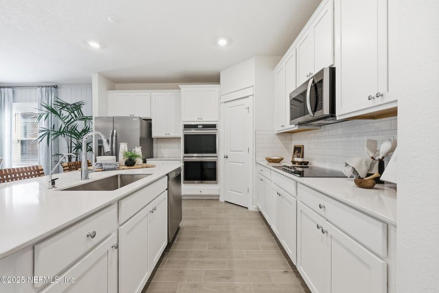 Furnished interior view inside a new home in , Green Cove Springs (Image 8). Furnished interior view inside a new home in , Green Cove Springs (Image 8).