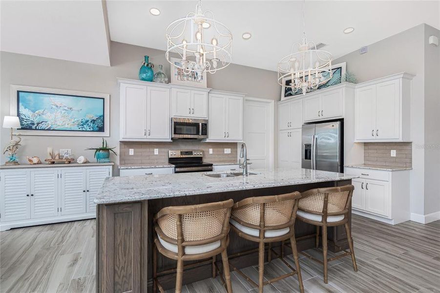 Furnished interior view inside a new home in , Port Charlotte (Image 29).