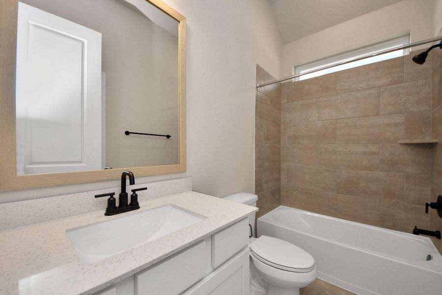 Furnished interior view inside a new home in Bridgeland: Heritage Collection, Cypress (Image 4). Furnished interior view inside a new home in Bridgeland: Heritage Collection, Cypress (Image 4).