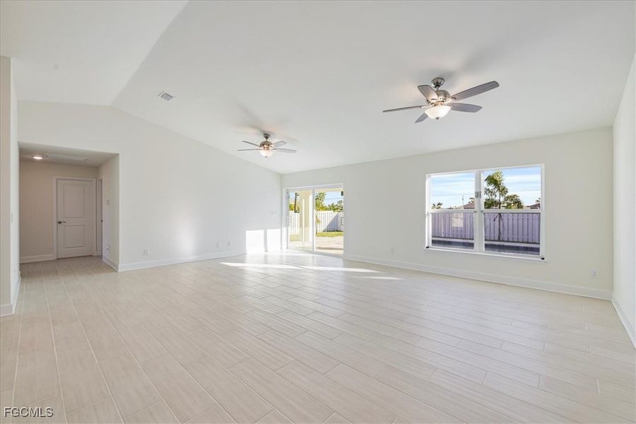 Spacious, unfurnished interior of a new home in Cape Coral, Cape Coral (Image 15). Spacious, unfurnished interior of a new home in Cape Coral, Cape Coral (Image 15).